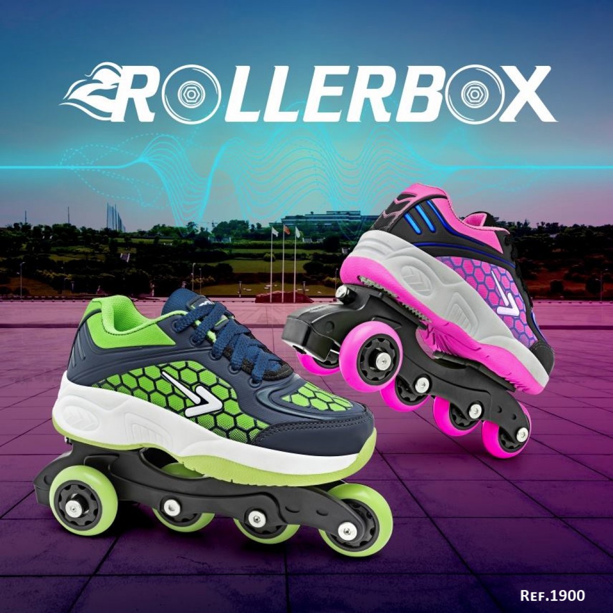 tenis patins roller box