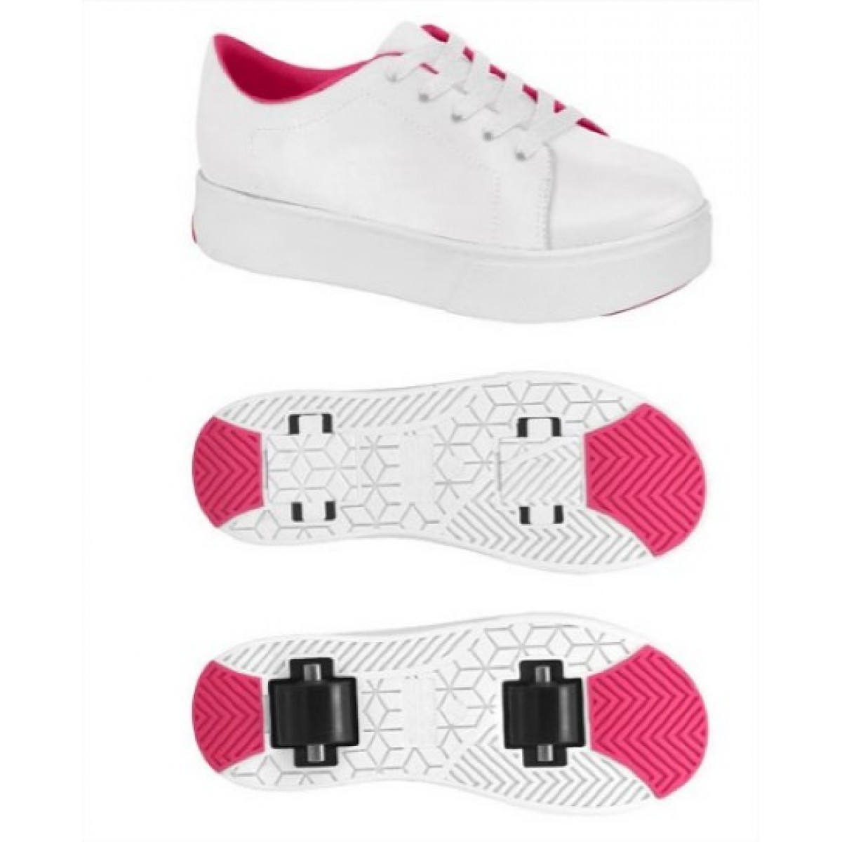 tênis infantil feminino com rodinha molekinha